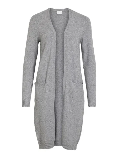 VILA Palton tricotat Ril amestecat gri