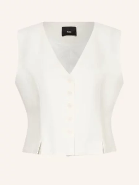 Eleh Kamizelka Blezerowa weiss biała