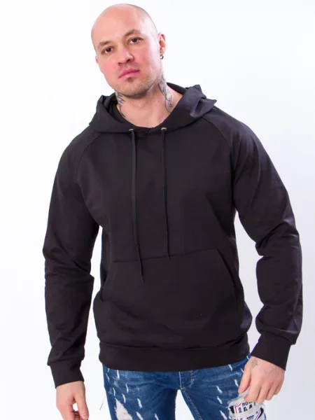 Худі Носи своє бавовна/поліестер чорний