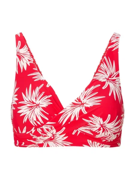 LingaDore Sutien costum de baie roși aprins alb