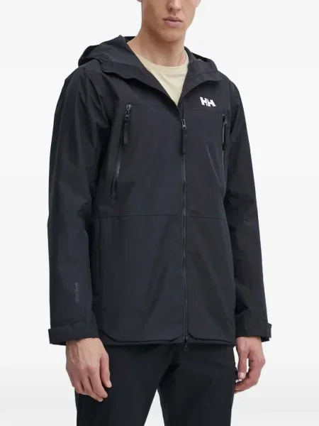 Geacă Helly Hansen cu glugă negru