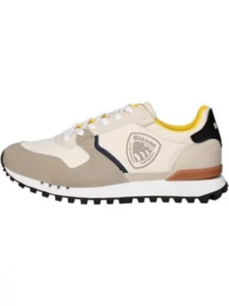 Sneakersy Blauer skórzane