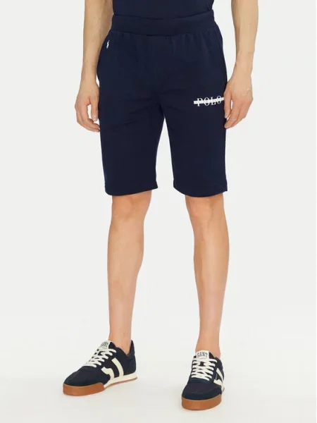 Polo Ralph Lauren Sportovní kraťasy Tmavomodrá