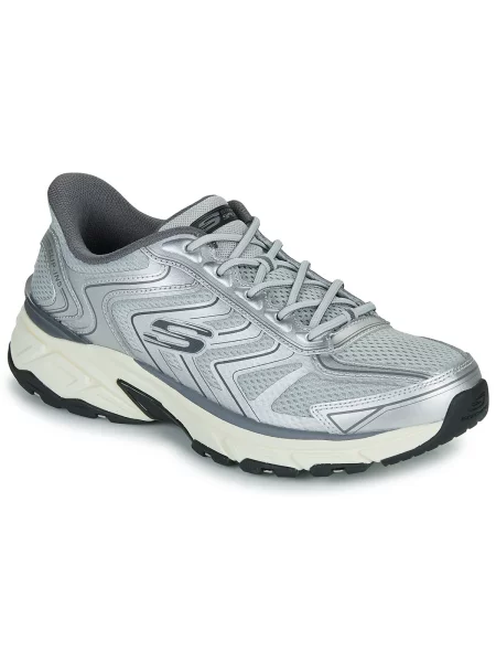 Hlačke slip Skechers srebrna