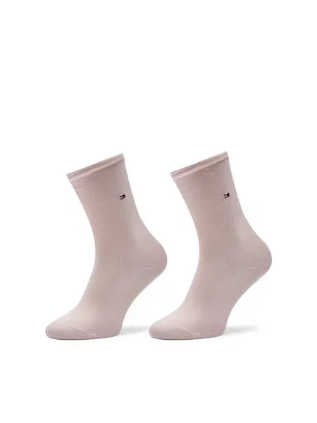 Nogavice Tommy Hilfiger roza