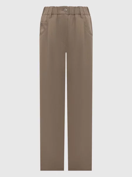 Брюки Brunello Cucinelli коричневые