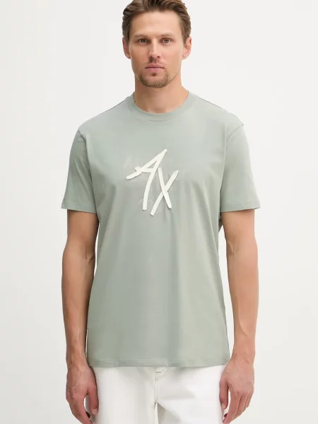 Armani Exchange t-shirt zielona