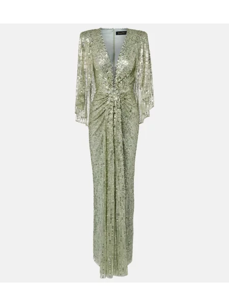 Rochie Jenny Packham verde