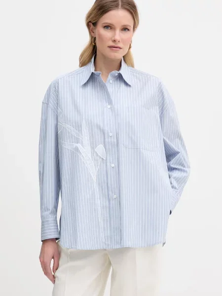 Max&Co. koszula MCOCANNETI niebieska