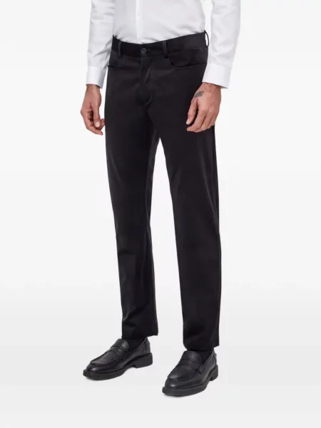 Pantaloni Sisley de catifea negru