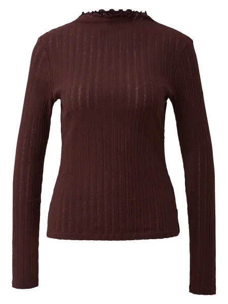 QS Tricou bordeaux roșu