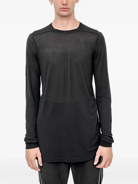 Lung tricou Rick Owens negru