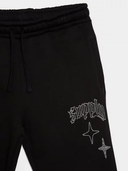 Supply&demand Spodnie Shard Pnt Blk-Blk czarne