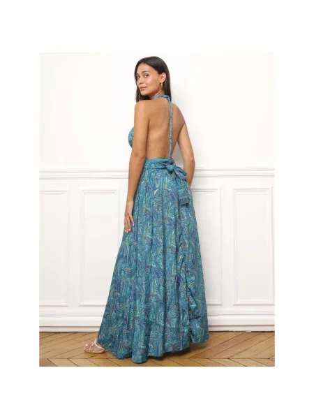 Rochie La Modeuse albastru