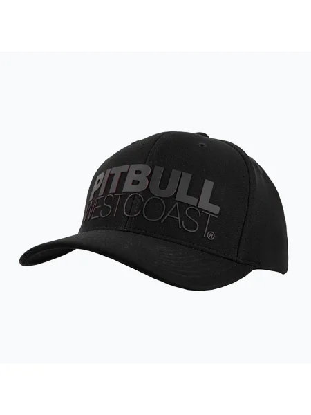 Pitbull West Coast férfi Snapback Seascape fekete/piros nyomtatott sapka. Méret: OS fekete