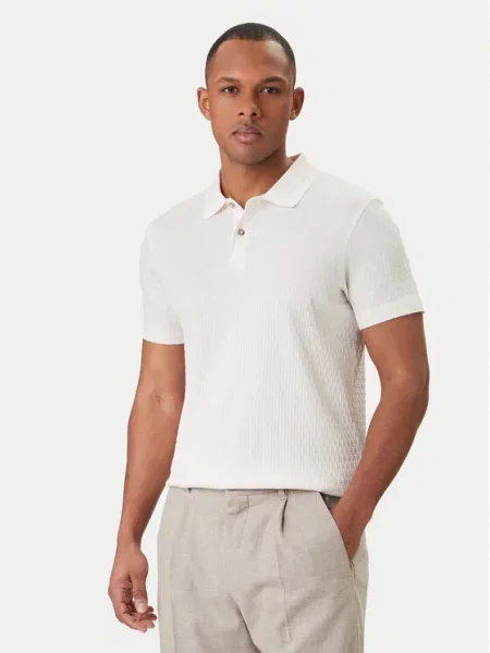JOOP! Tricou polo Jorge Écru