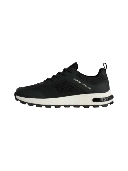 Sneakerși Armani Exchange negru