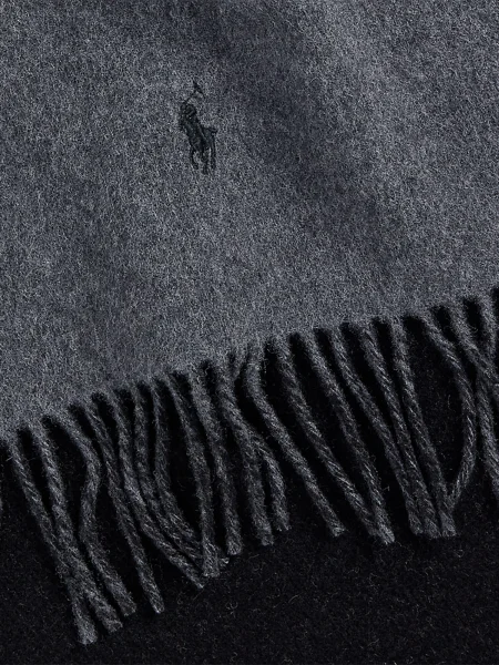 Fular Polo Ralph Lauren de lână negru