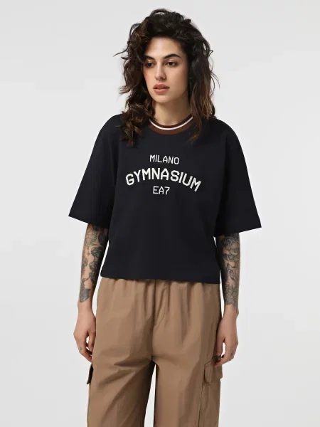 Футболка Ea7 синяя