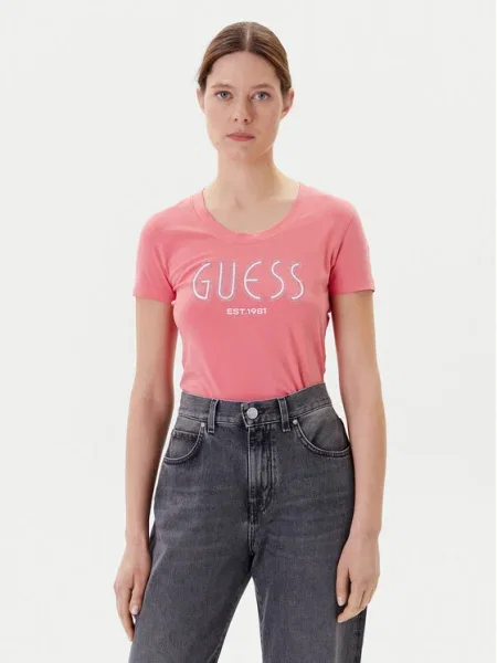 Guess Tricou roz