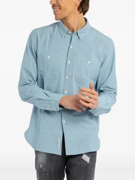 Риза Woolrich синьо