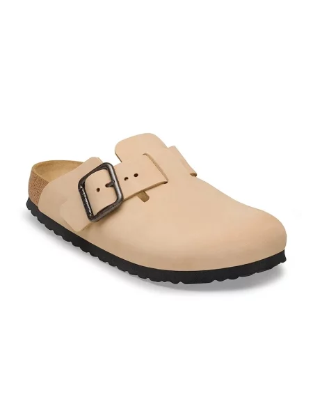 Birkenstock шльопанці мюлі нубукові Boston