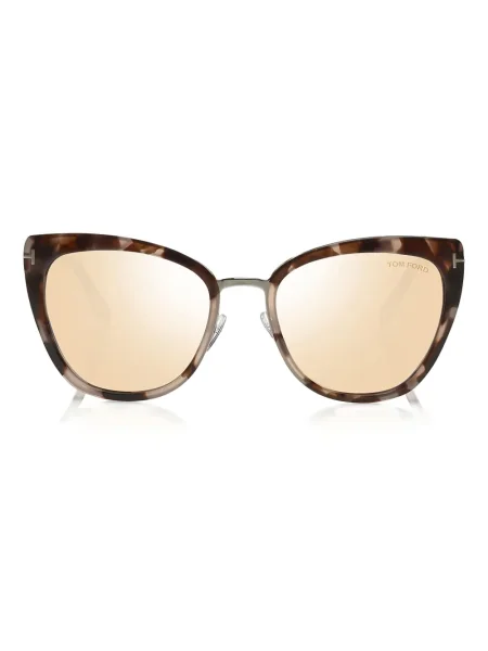 Ochelari de soare ochi de pisică Tom Ford maro