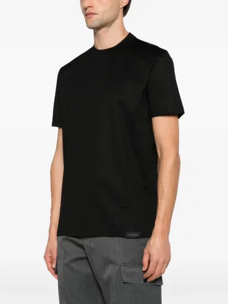 Tricou Low Brand cu autograf negru
