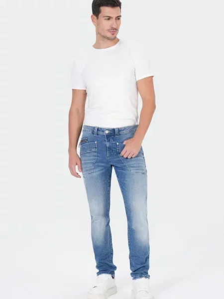 M.O.D MIRACLE OF DENIM Jeans albastru