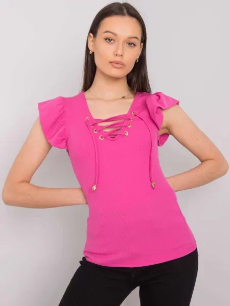 Bluză Fashionhunters roz