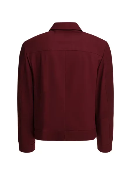 Dvouřadá bunda Brunello Cucinelli červená