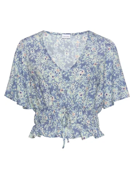 BUFFALO Bluză / deschis / pastel / bleumarin / portocaliu somon albastru