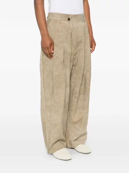 Pantaloni Ziggy Chen verde