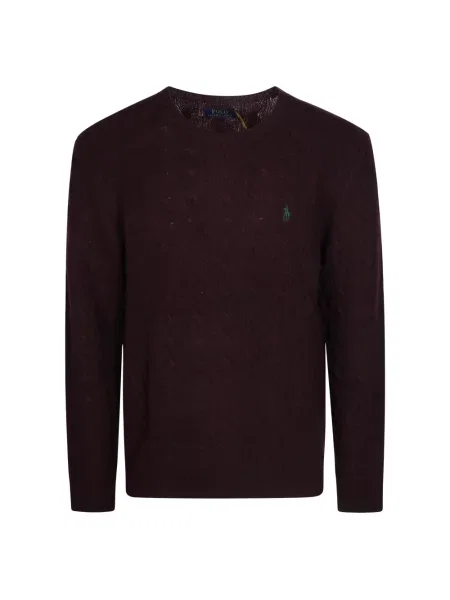 Sweter Polo Ralph Lauren wełniany czerwony