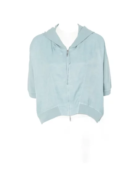 Bluza z kapturem European Culture z kapturem niebieska