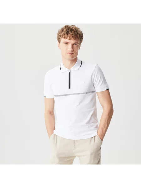 Lacoste Koszulka Polo biała