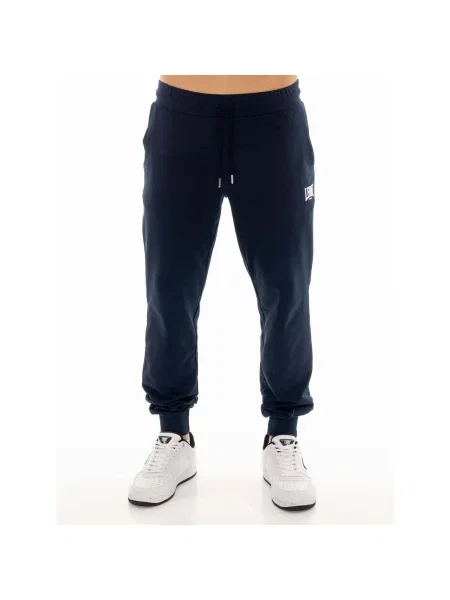 Pantaloni sport Leone 1947 cu autograf albastru
