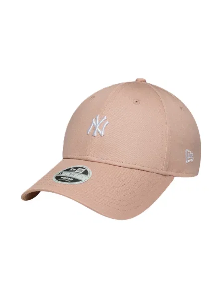 Czapka z daszkiem New Era z logo różowa