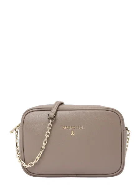 Patrizia Pepe Crossover torbica Siva smeđa