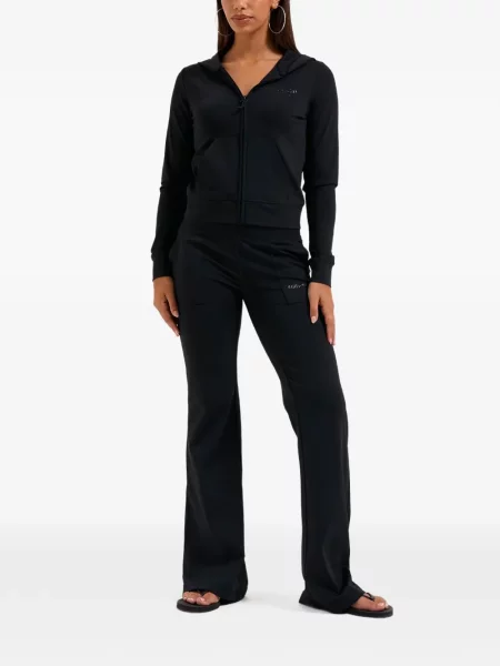 Hanorac cu glugă Juicy Couture negru