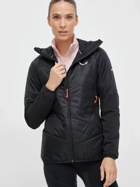 Salewa Kurtka Hybrydowa Ortles schwarz czarna