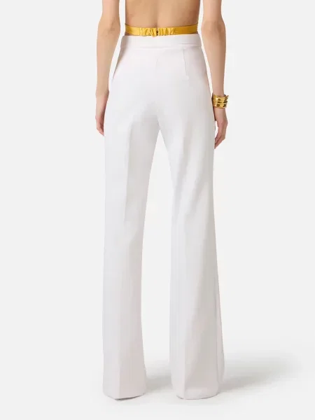 Брюки Elisabetta Franchi белые