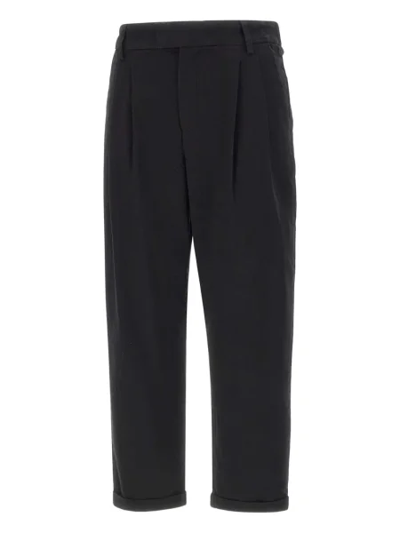 Cropp pantaloni Sun68 plisate negru