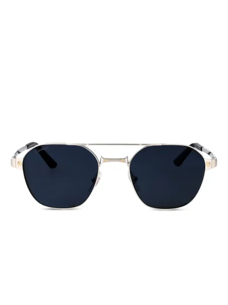 Ochelari de soare Cartier Eyewear argintiu