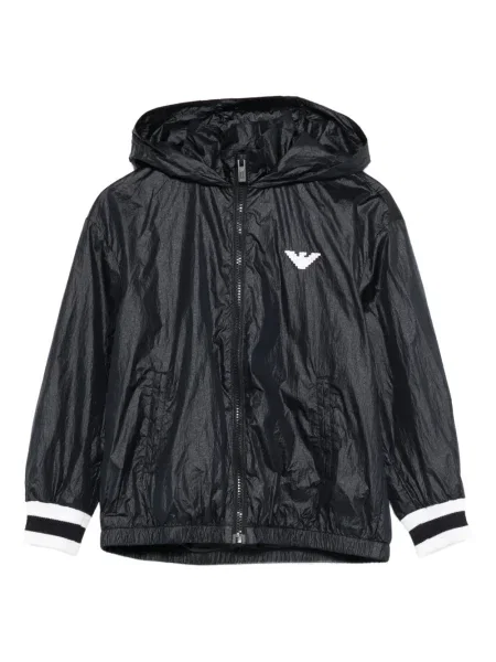 Kurtka dziecięca Emporio Armani niebieska