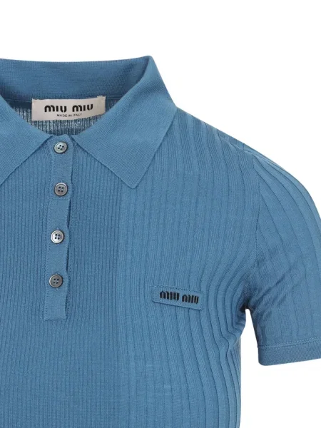 Polo Miu Miu albastru
