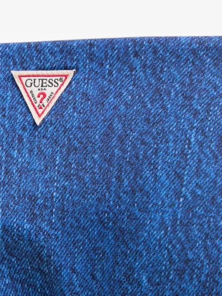 Бикини Guess с принт връзки синьо