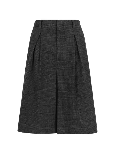 Pantaloni scurți Douuod în carouri gri