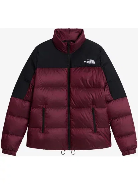 Kurtka The North Face Diablo Down czerwono bordowo XS czarna