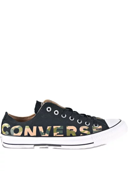 Бягане slip-on маратонки Converse Chuck Taylor All Star на платформе черно